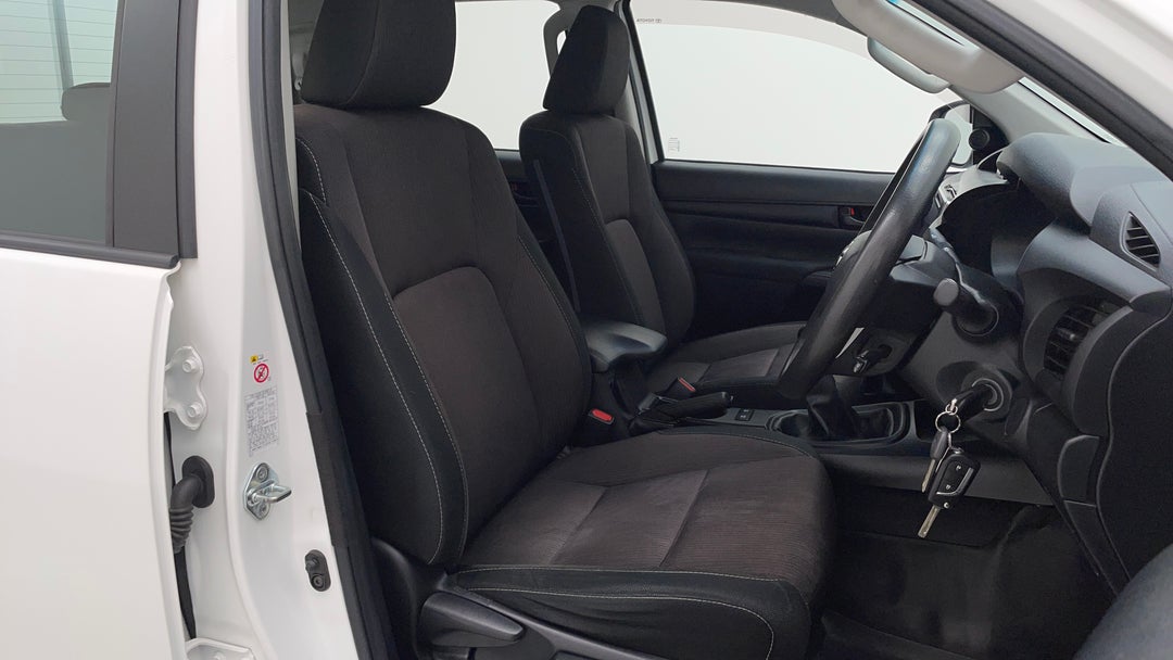 Right Side Front Door Cabin View