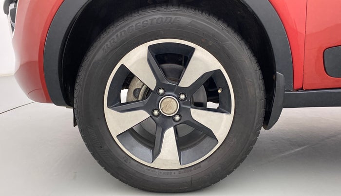 2019 Tata NEXON XZA + 1.2 PETROL A/T, Petrol, Automatic, 4,884 km, Left Front Wheel