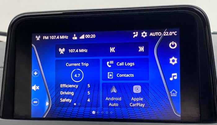 2019 Tata NEXON XZA + 1.2 PETROL A/T, Petrol, Automatic, 4,884 km, Infotainment system - Touch screen not working