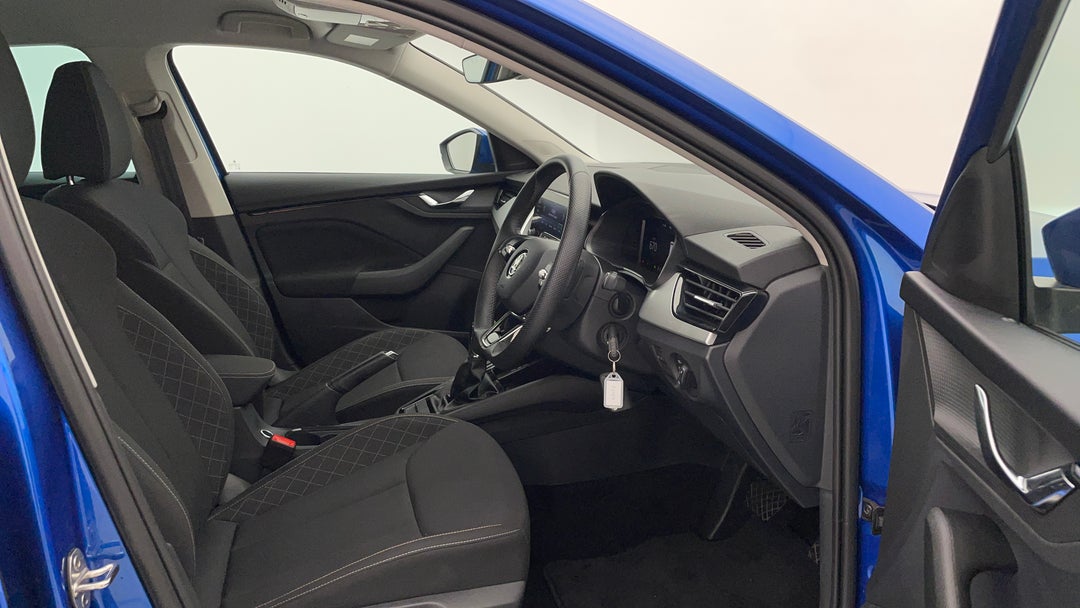 Right Side Front Door Cabin View