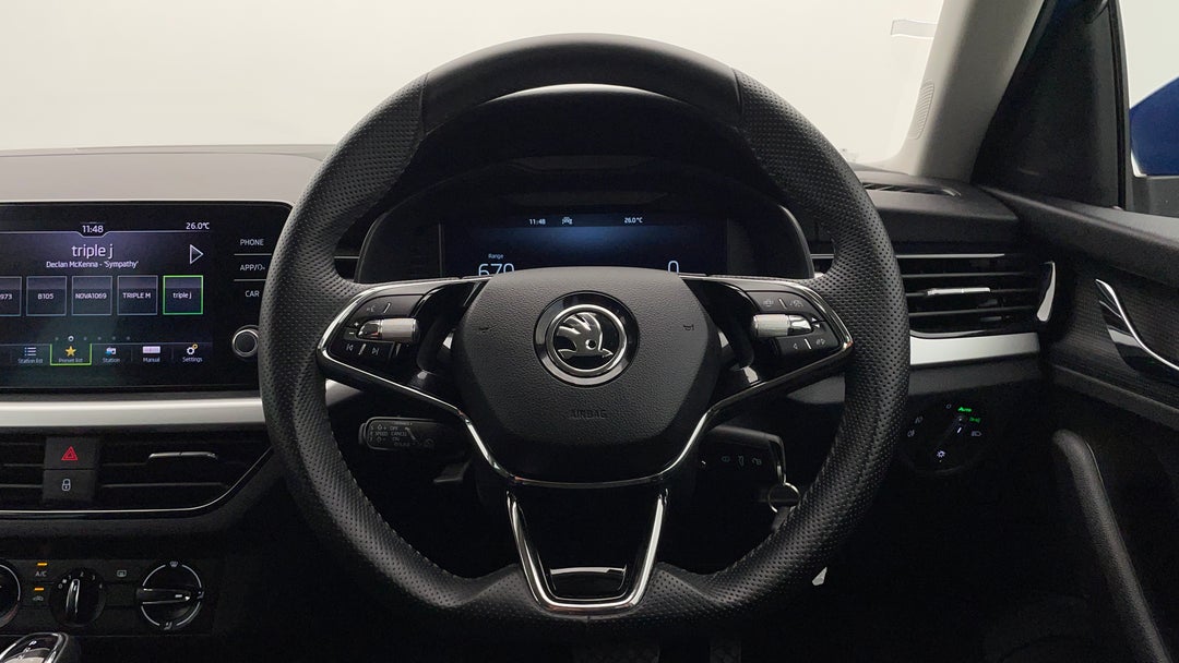 Steering Wheel Close-up