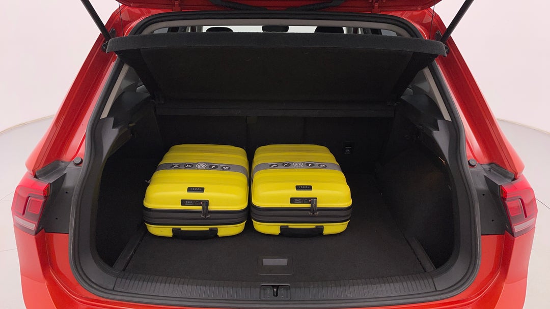 Boot Inside View with Luggage