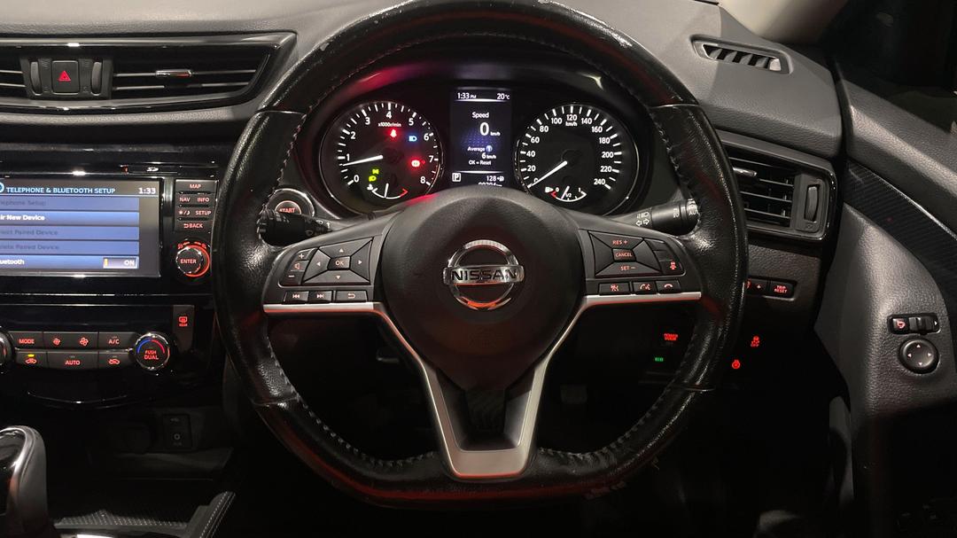 2019 Nissan X-trail Ti (4WD), Automatic, 90294 km, Steering Wheel Close-up
