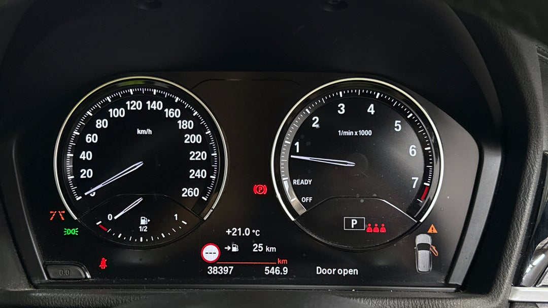 2022 BMW X1 sDrive 20i, Automatic, 38397 km, Odometer View