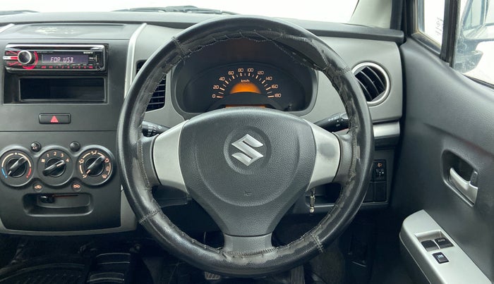2010 Maruti Wagon R 1.0 LXI, CNG, Manual, 26,624 km, Steering Wheel Close Up