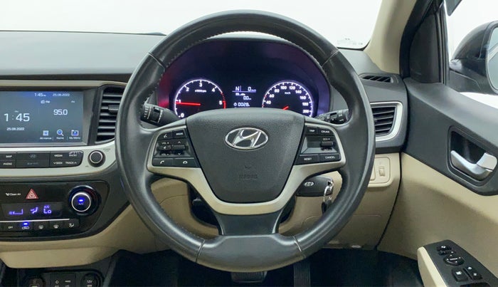 2018 Hyundai Verna 1.6 CRDI SX + AT, Diesel, Automatic, 34,812 km, Steering Wheel Close Up
