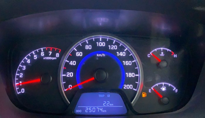2016 Hyundai Grand i10 ASTA 1.2 (O) VTVT, Petrol, Manual, 25,073 km, Odometer Image