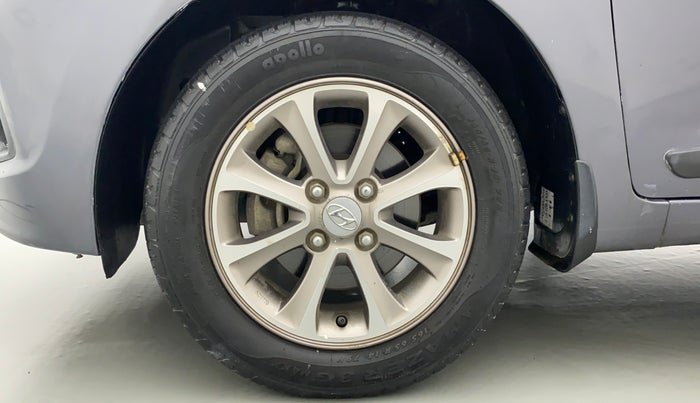 2016 Hyundai Grand i10 ASTA 1.2 (O) VTVT, Petrol, Manual, 25,073 km, Left Front Wheel