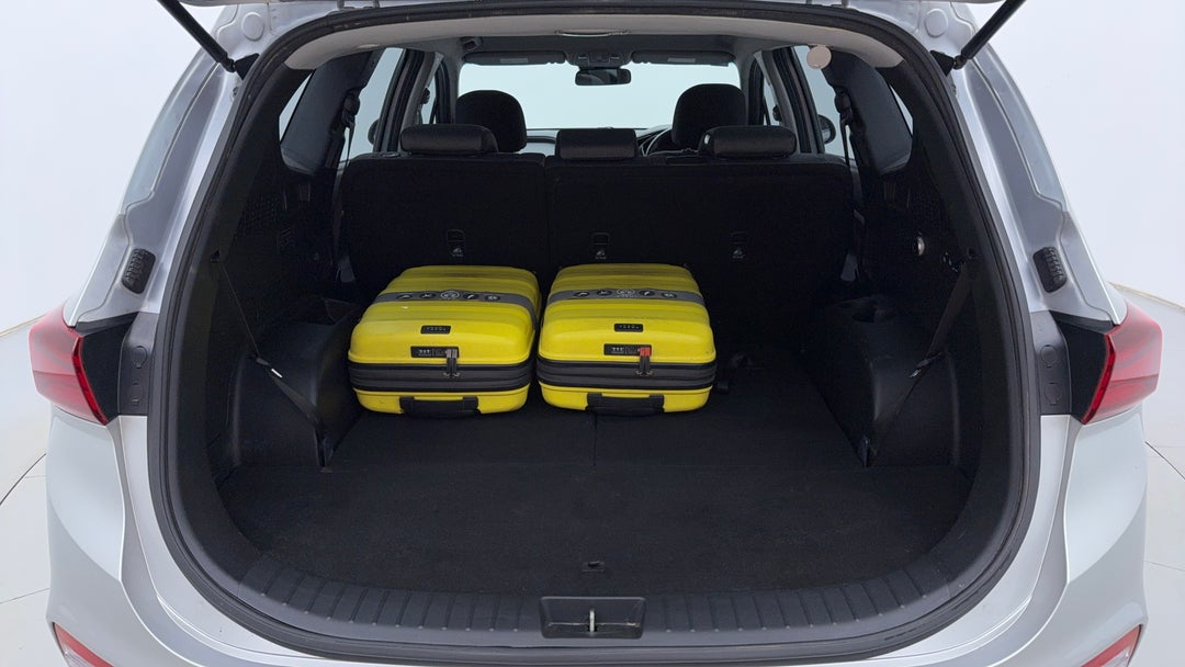 Boot Inside View with Luggage