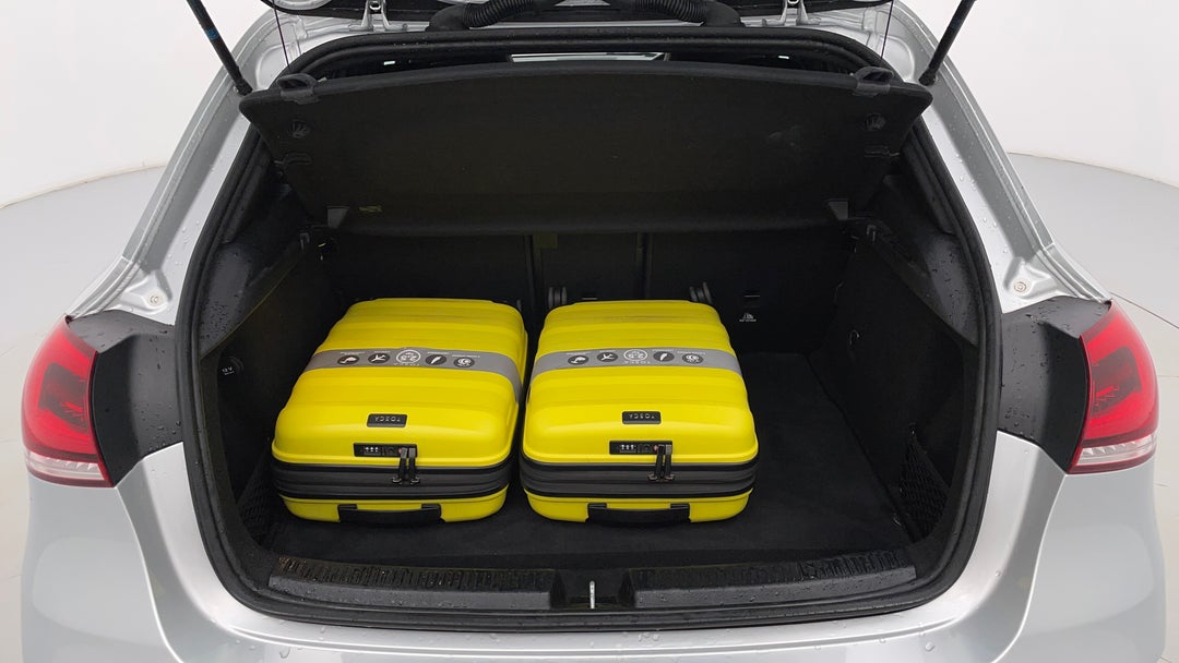 Boot Inside View with Luggage