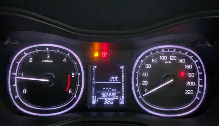 2016 Maruti Vitara Brezza ZDI, Diesel, Manual, 96,448 km, Odometer View