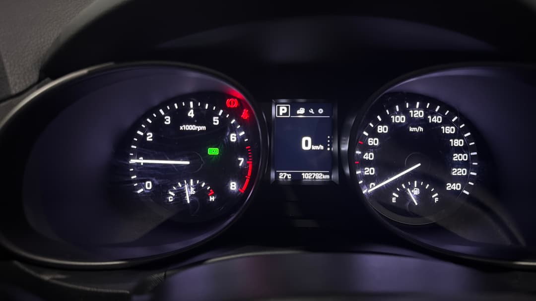 2017 Hyundai Santa Fe Active X, Automatic, 102992 km, Odometer View