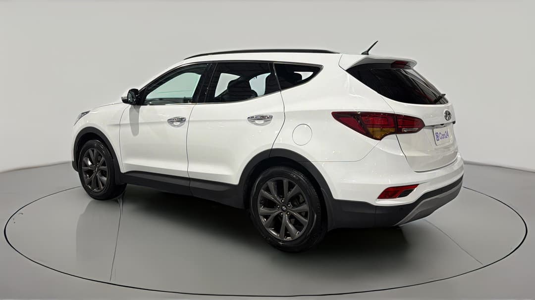 2017 Hyundai Santa Fe Active X, Automatic, 102992 km, Left Back Diagonal (45- Degree) View