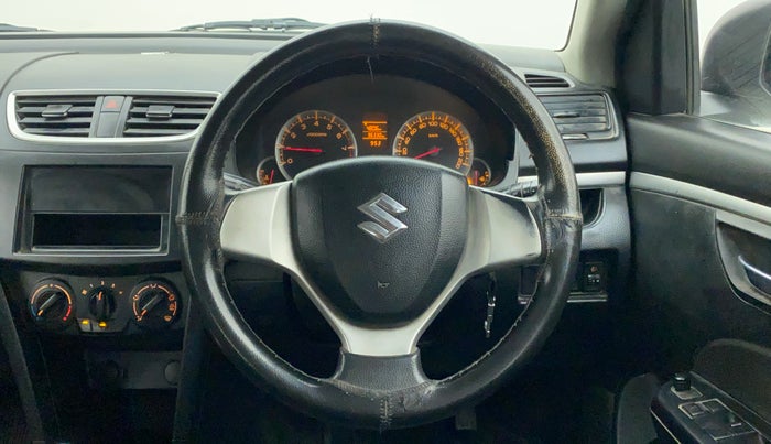 2012 Maruti Swift VXI, Petrol, Manual, 97,529 km, Steering Wheel Close Up