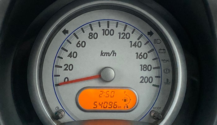 2011 Maruti Ritz ZXI, Petrol, Manual, 54,096 km, Odometer Image