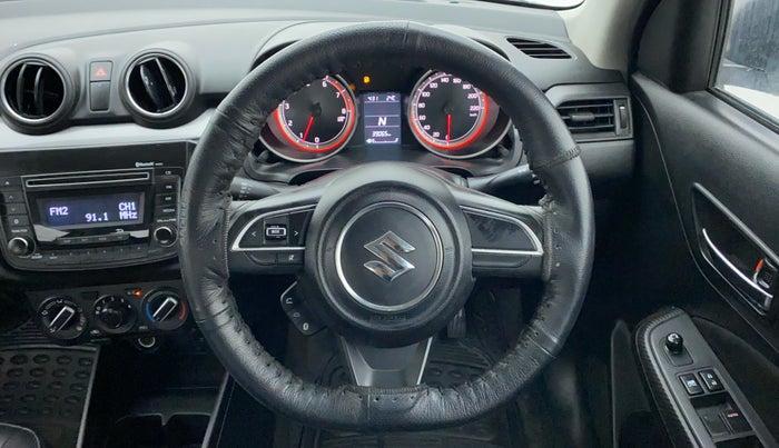 2019 Maruti Swift VXI AMT D, Petrol, Automatic, 39,187 km, Steering Wheel Close Up