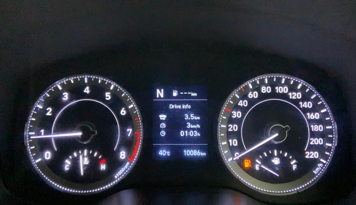2021 Hyundai VENUE SX 1.0 (O) TURBO IMT, Petrol, Manual, 10,086 km, Odometer Image