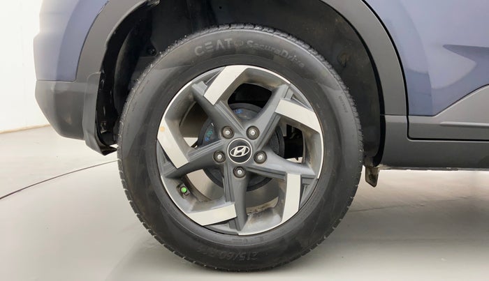 2021 Hyundai VENUE SX 1.0 (O) TURBO IMT, Petrol, Manual, 10,086 km, Right Rear Wheel