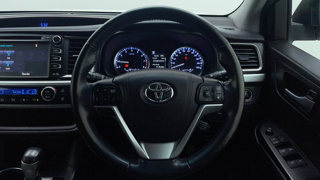 2016 Toyota Kluger Gxl (4x2), Automatic, 109334 km, Steering Wheel Close-up