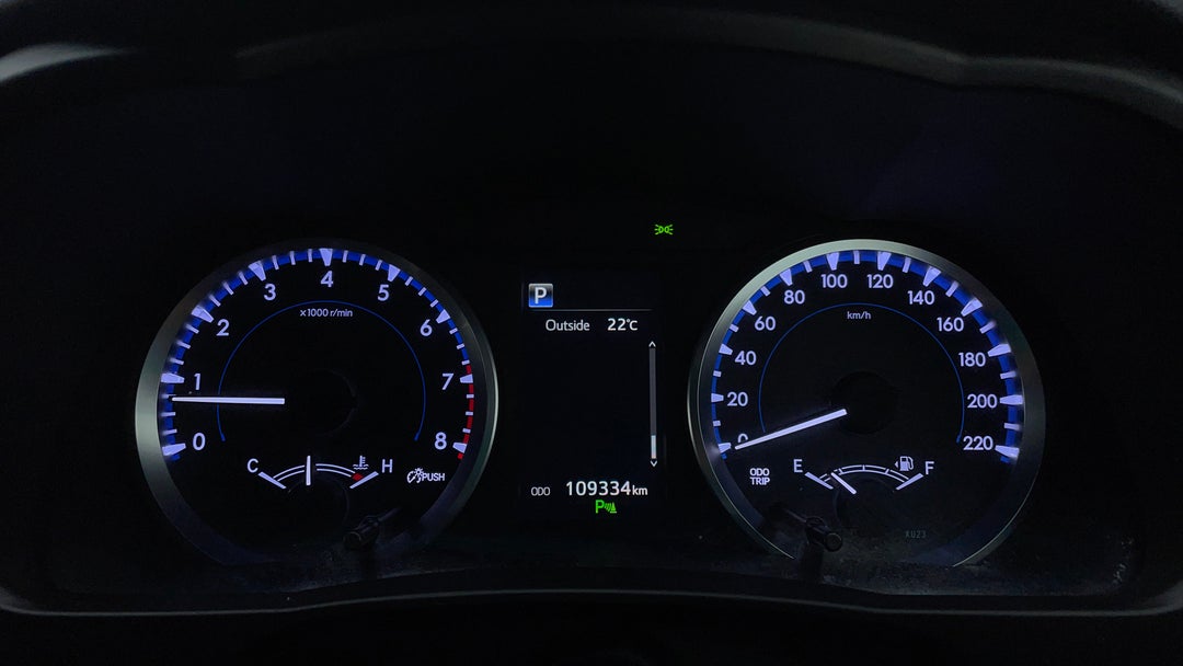 2016 Toyota Kluger Gxl (4x2), Automatic, 109334 km, Odometer View
