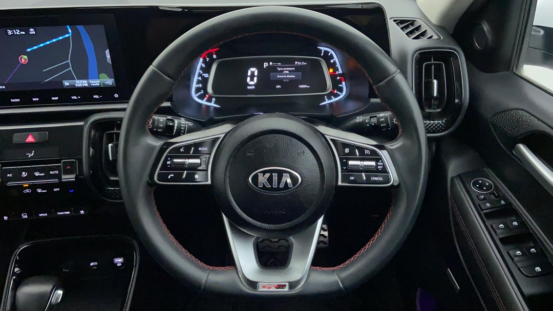 Steering Wheel Close Up