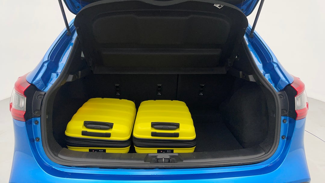 Boot Inside View with Luggage