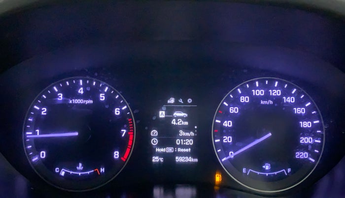 2015 Hyundai Elite i20 ASTA 1.2, Petrol, Manual, 59,234 km, Odometer Image