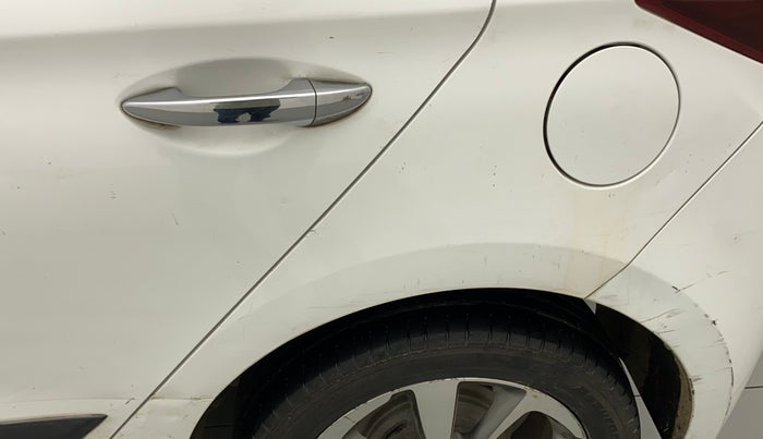 2015 Hyundai Elite i20 ASTA 1.2, Petrol, Manual, 59,234 km, Left quarter panel - Minor scratches