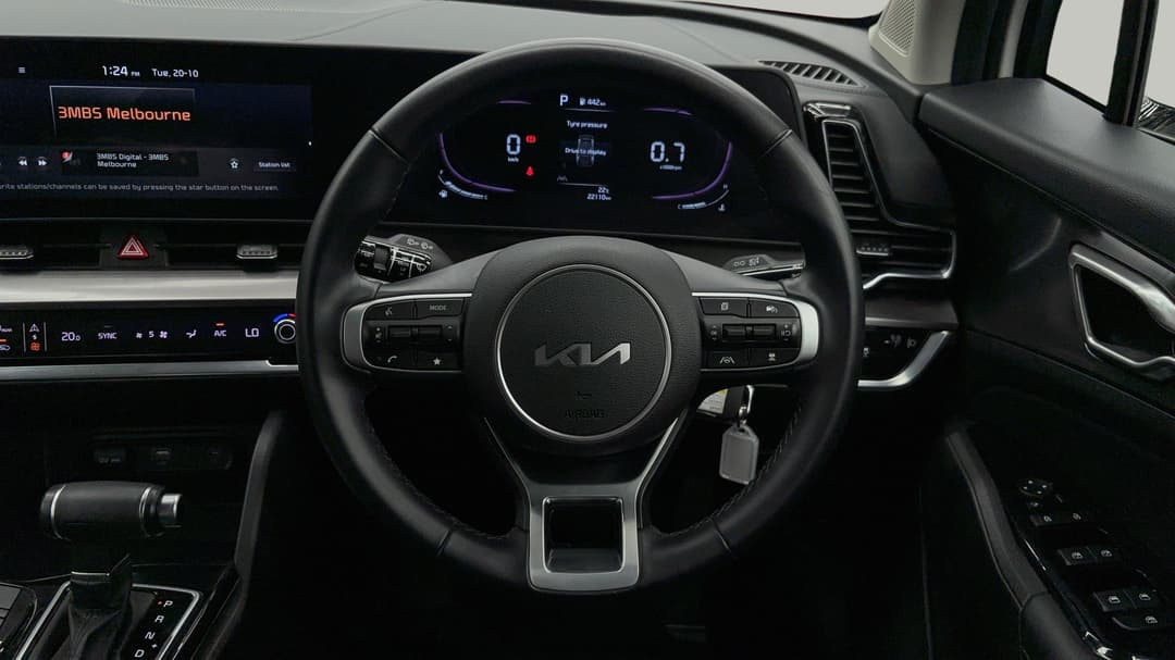 2023 Kia Sportage Sx (FWD), Automatic, 22110 km, Steering Wheel Close-up