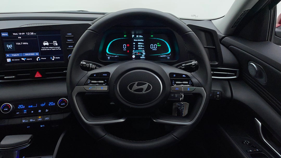 Steering Wheel Close-up