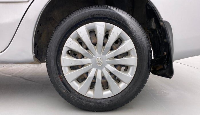 2013 Toyota Etios G, Petrol, Manual, 79,494 km, Left Rear Wheel