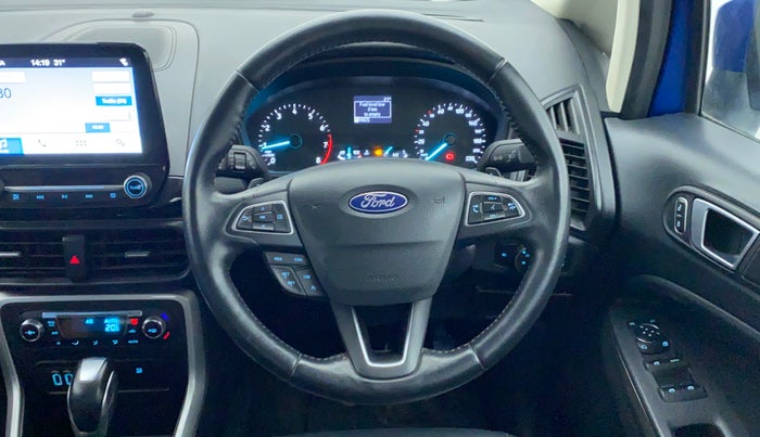 2018 Ford Ecosport 1.5 TITANIUM PLUS TI VCT AT, Petrol, Automatic, 30,575 km, Steering Wheel Close-up