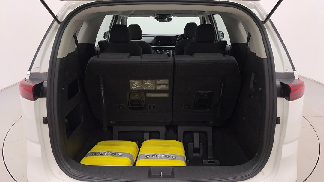 Boot Inside View with Luggage