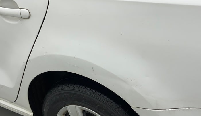 2011 Volkswagen Vento TRENDLINE 1.6, Petrol, Manual, 67,193 km, Left quarter panel - Minor scratches