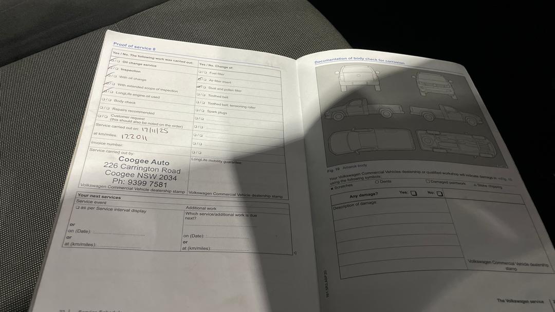 2016 Volkswagen Amarok Tdi340 (4x2), Manual, 126952 km, Service History