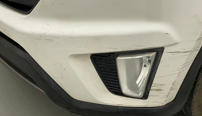 2016 Hyundai Creta S 1.6 PETROL, Petrol, Manual, 1,09,310 km, Front bumper - Minor scratches