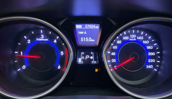 2015 Hyundai New Elantra 1.6 SX AT, Diesel, Automatic, 58,252 km, Odometer Image