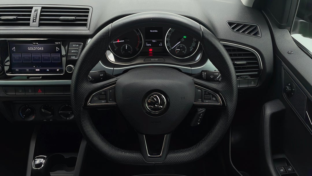 2019 SKODA Fabia 81 Tsi, Automatic, 19976 km, Steering Wheel Close-up