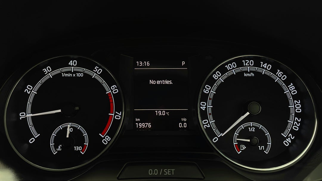 2019 SKODA Fabia 81 Tsi, Automatic, 19976 km, Odometer View