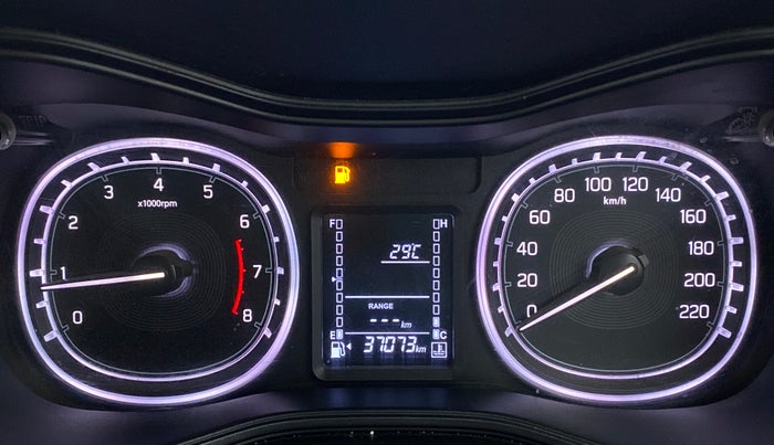 2020 Maruti Vitara Brezza ZXI+ DUAL TONE, Petrol, Manual, 37,967 km, Odometer Image