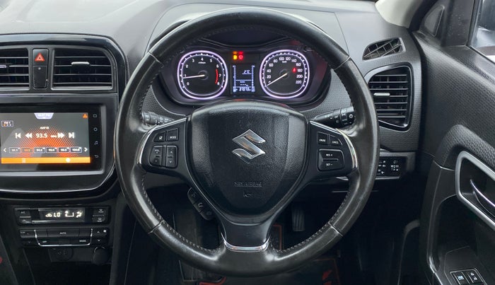 2020 Maruti Vitara Brezza ZXI+ DUAL TONE, Petrol, Manual, 37,967 km, Steering Wheel Close Up