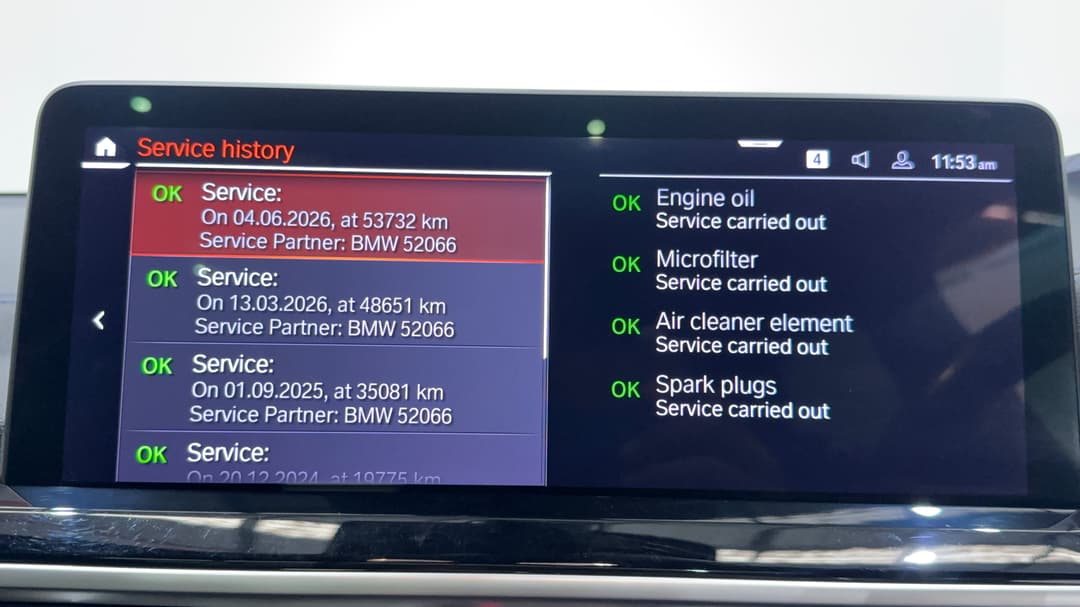2022 BMW X3 xDrive30i M Sport, Automatic, 58542 km, Service History