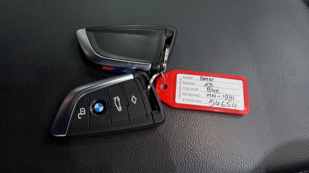 2022 BMW X3 xDrive30i M Sport, Automatic, 58542 km, Key Close-up