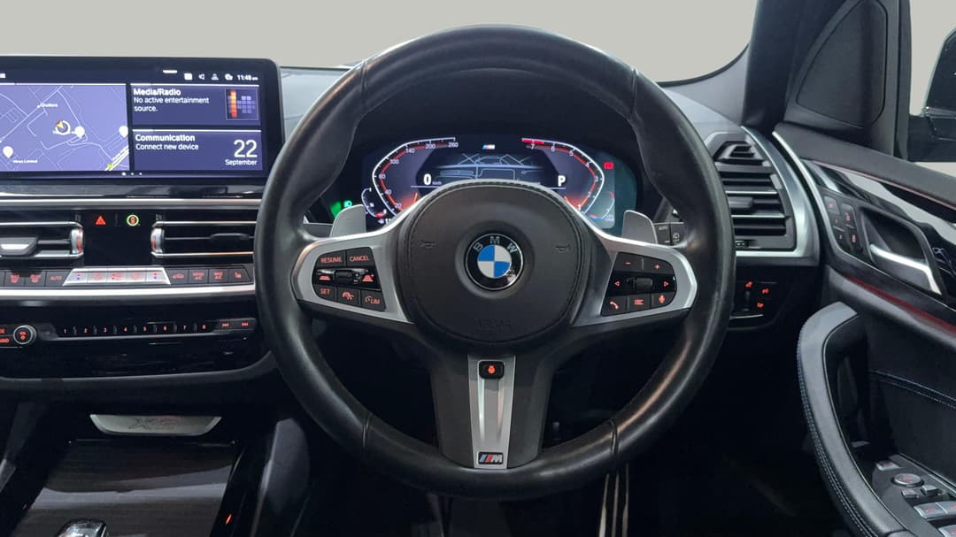 2022 BMW X3 xDrive30i M Sport, Automatic, 58542 km, Steering Wheel Close-up