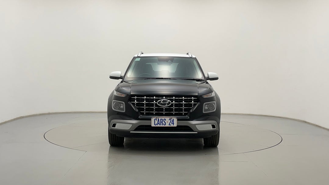 2022 Hyundai Venue Elite (black) Two-tone Roof, Automatic, 33881 km, Front View