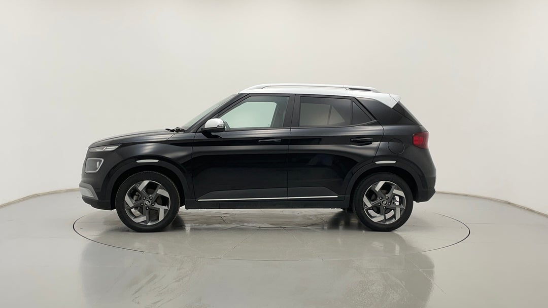 2022 Hyundai Venue Elite (black) Two-tone Roof, Automatic, 33881 km, Left Side View