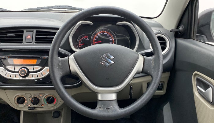 2015 Maruti Alto K10 VXI P, Petrol, Manual, 22,770 km, Steering Wheel Close Up