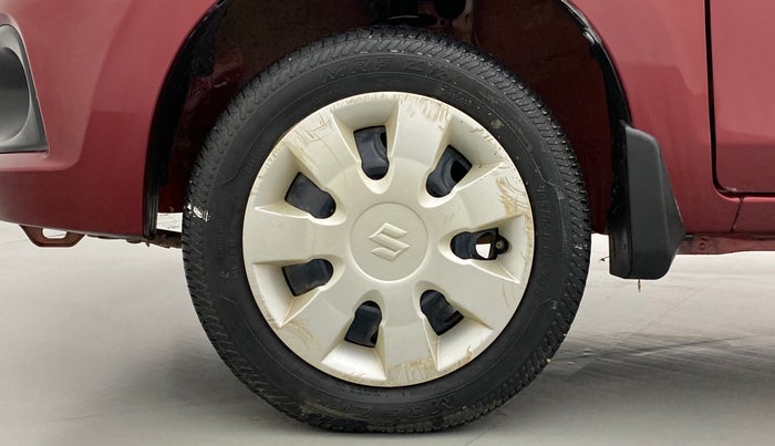 2015 Maruti Alto K10 VXI P, Petrol, Manual, 22,770 km, Left Front Wheel