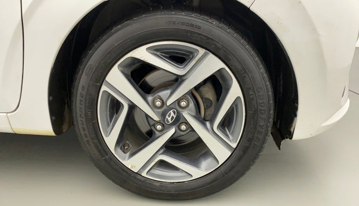 2020 Hyundai AURA SX PLUS 1.2 AMT CRDI, Diesel, Automatic, 58,033 km, Right Front Wheel