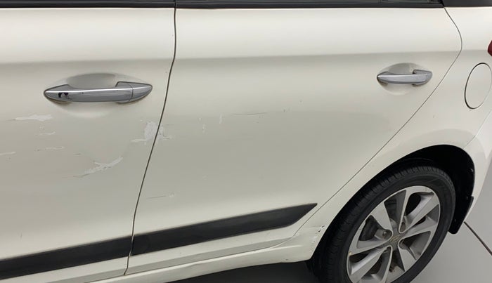 2017 Hyundai Elite i20 ASTA 1.4 CRDI (O), Diesel, Manual, 1,01,707 km, Rear left door - Slightly dented